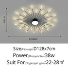 Firework LED Ceiling Chandelier
