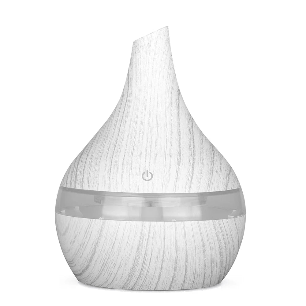 300ml Wood Aroma Humidifier