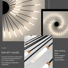 Firework LED Ceiling Chandelier