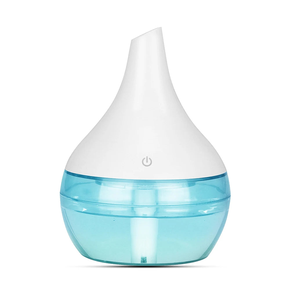 300ml Wood Aroma Humidifier