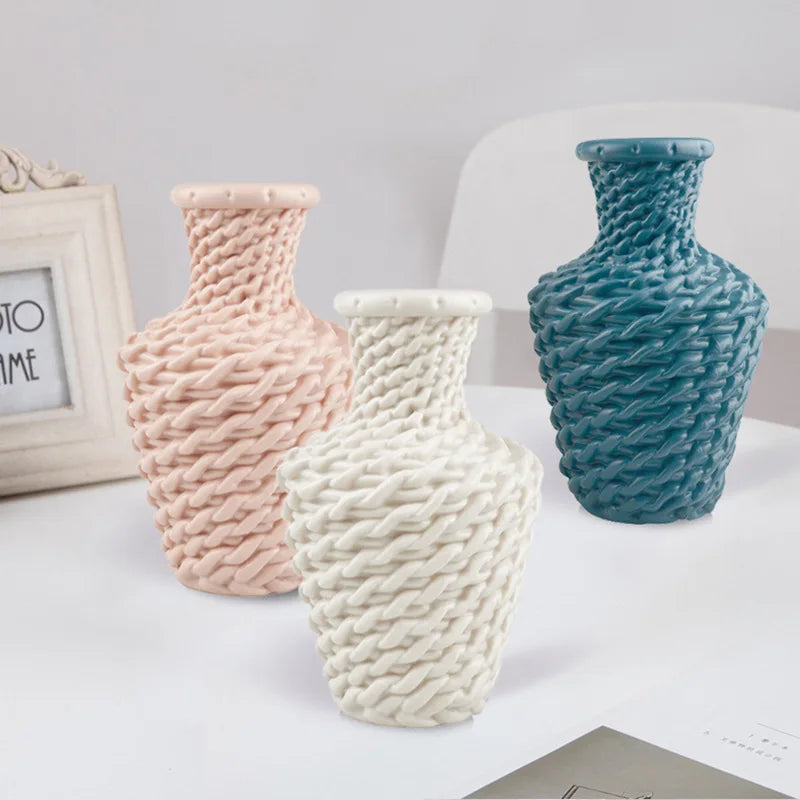 Unbreakable Imitation Ceramic Vase