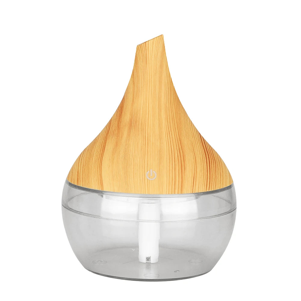300ml Wood Aroma Humidifier