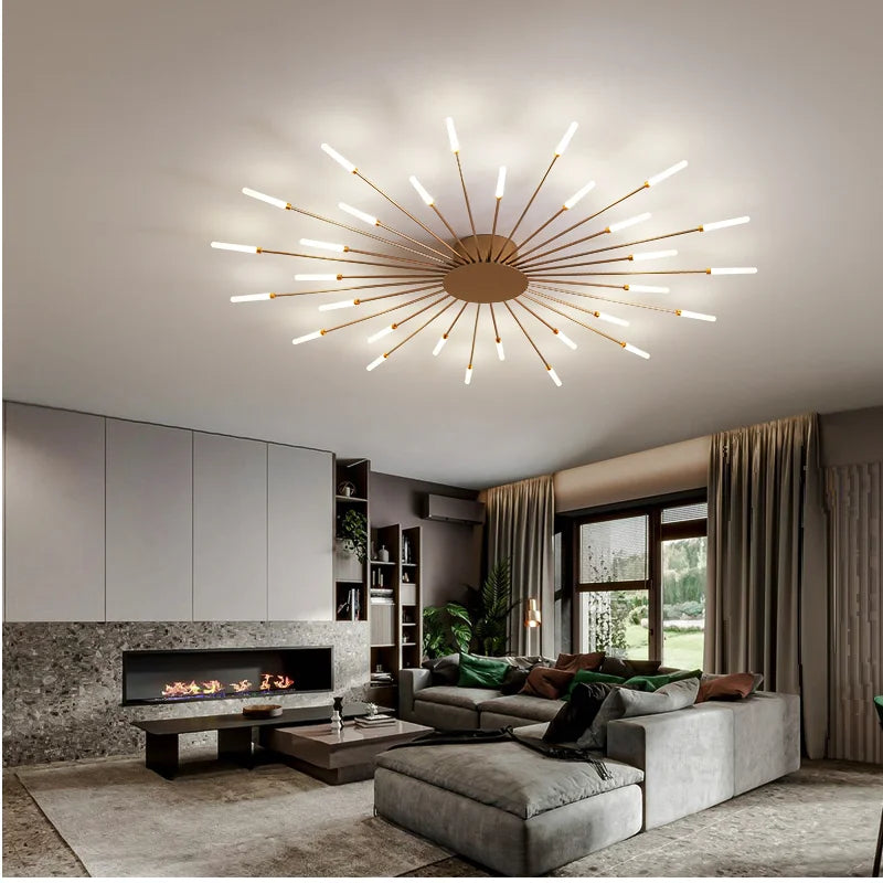 Firework LED Ceiling Chandelier