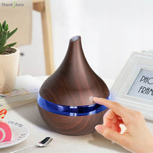 300ml Wood Aroma Humidifier