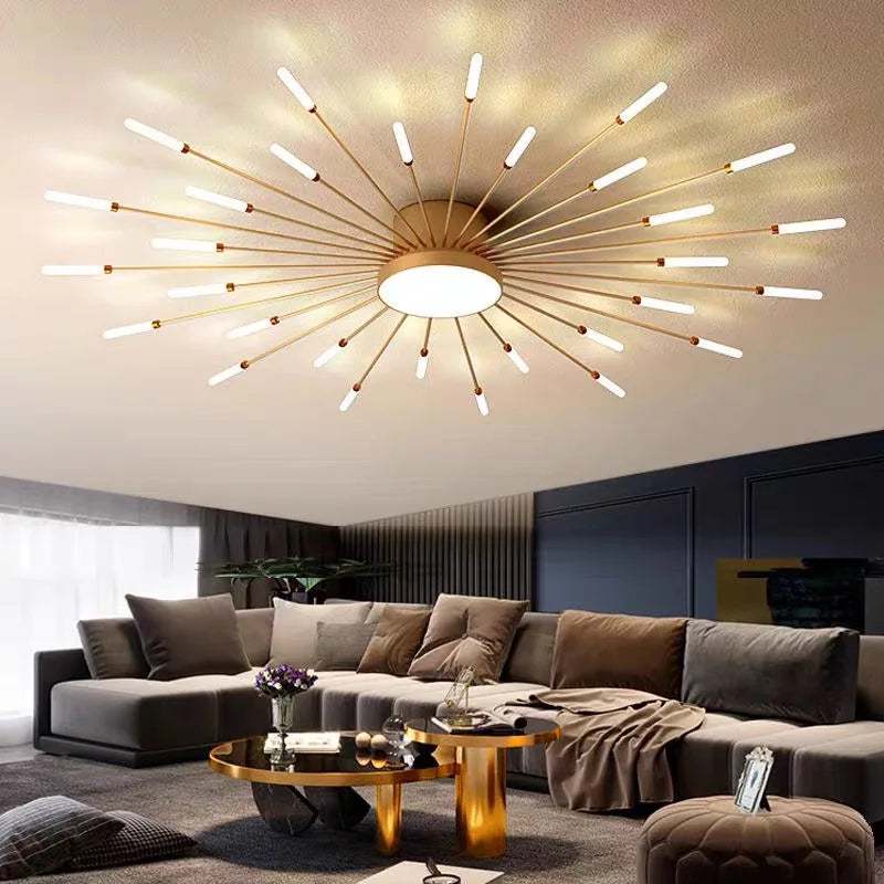 Firework LED Ceiling Chandelier
