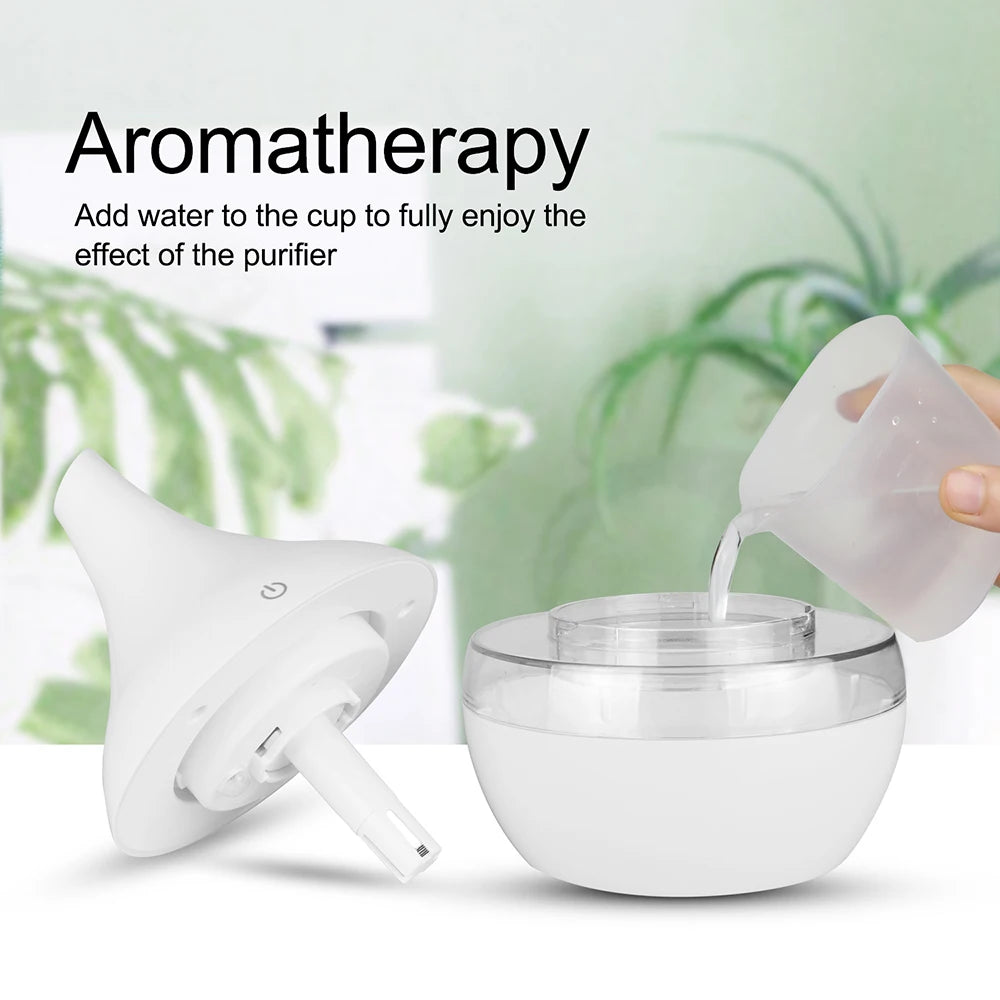 300ml Wood Aroma Humidifier