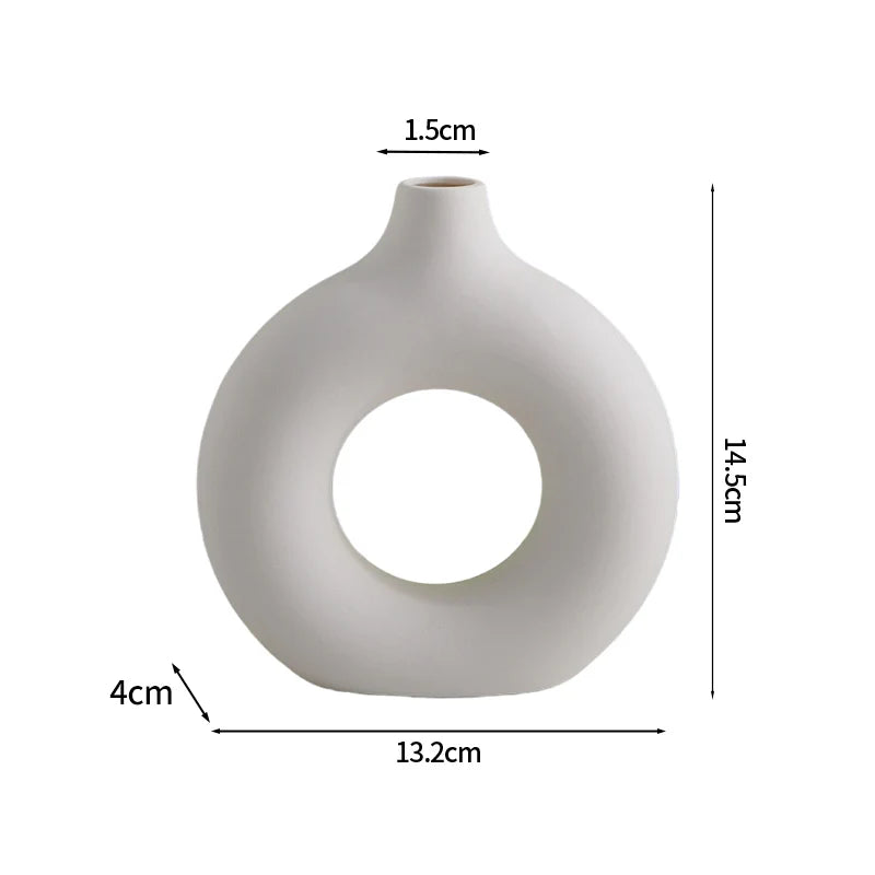 Handcrafted Ceramic Hydroponic Vase