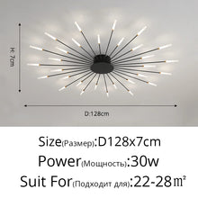 Firework LED Ceiling Chandelier
