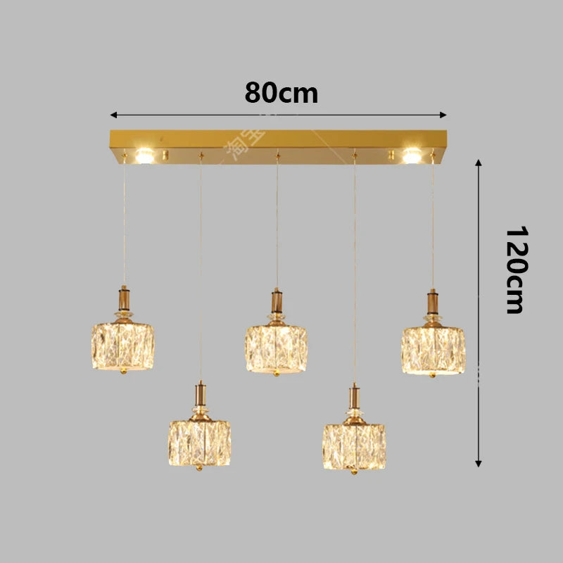 Modern LED Crystal Chandelier