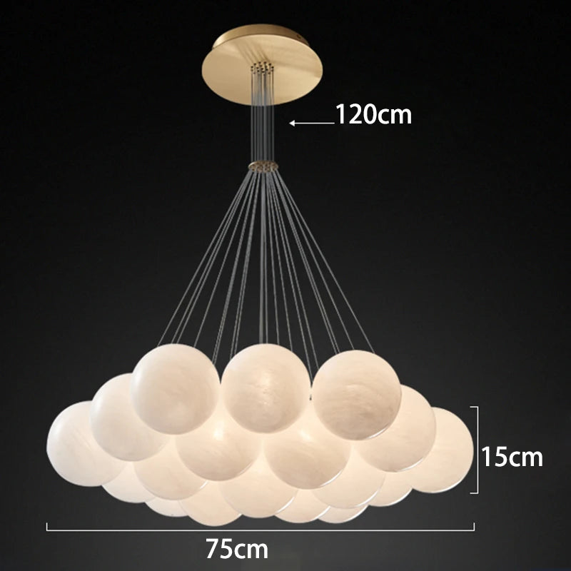 Nordic Crystal Ceiling Lamp