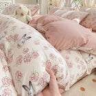 Floral Skin-Friendly Bedding Set
