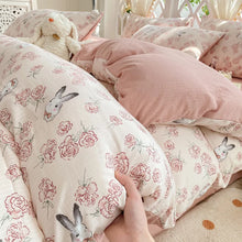 Floral Skin-Friendly Bedding Set
