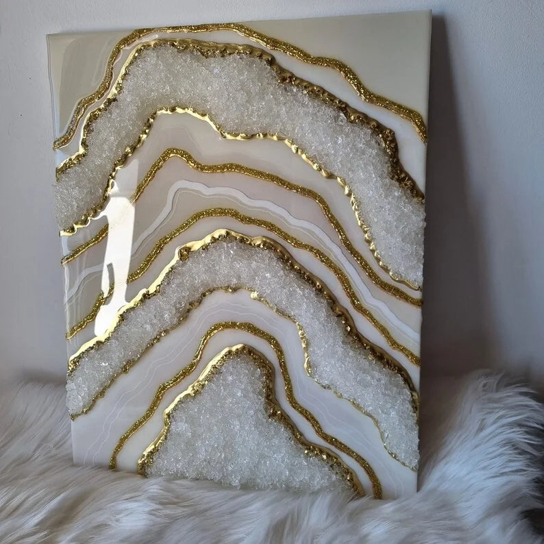 Crystal Resin Wall Art