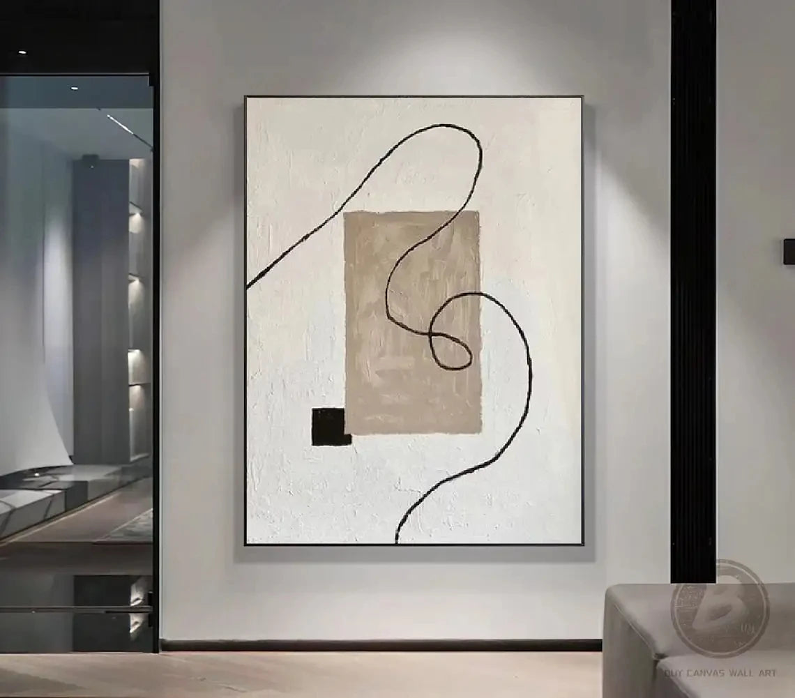 Handmade Textured Abstract Canvas