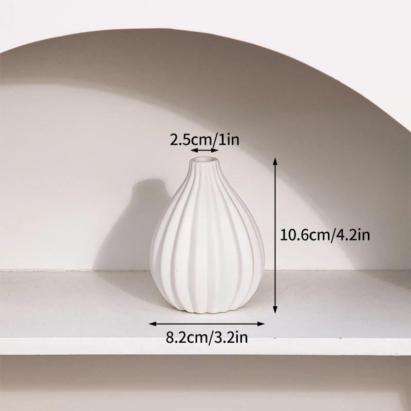 Handcrafted Ceramic Hydroponic Vase