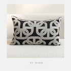 Embroidered Lumbar Pillow Cover