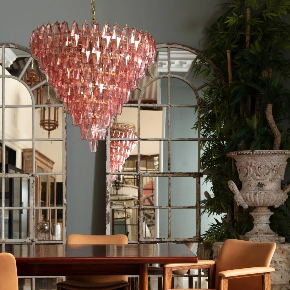 Murano Glass Multicolor Chandelier
