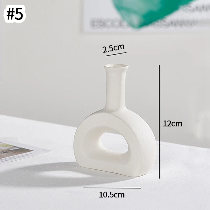 Handcrafted Ceramic Hydroponic Vase