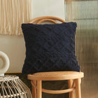 Geometric Plush Pillow Cover