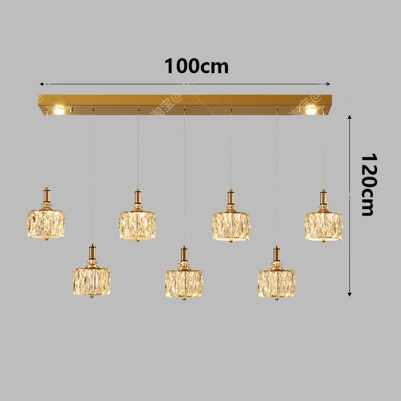 Modern LED Crystal Chandelier