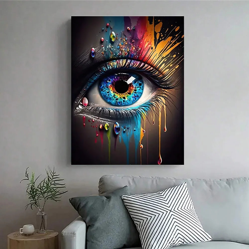 Eye Feature HD Canvas Print