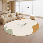 Non-Slip Round Play Area Rug