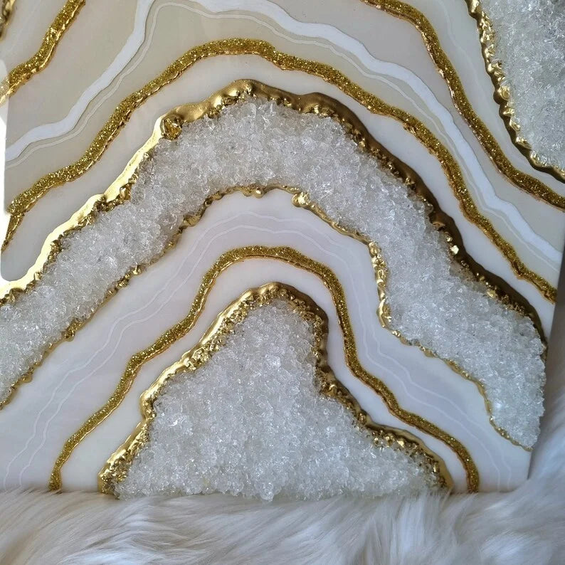 Crystal Resin Wall Art