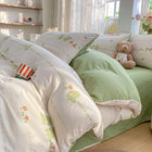 Floral Skin-Friendly Bedding Set