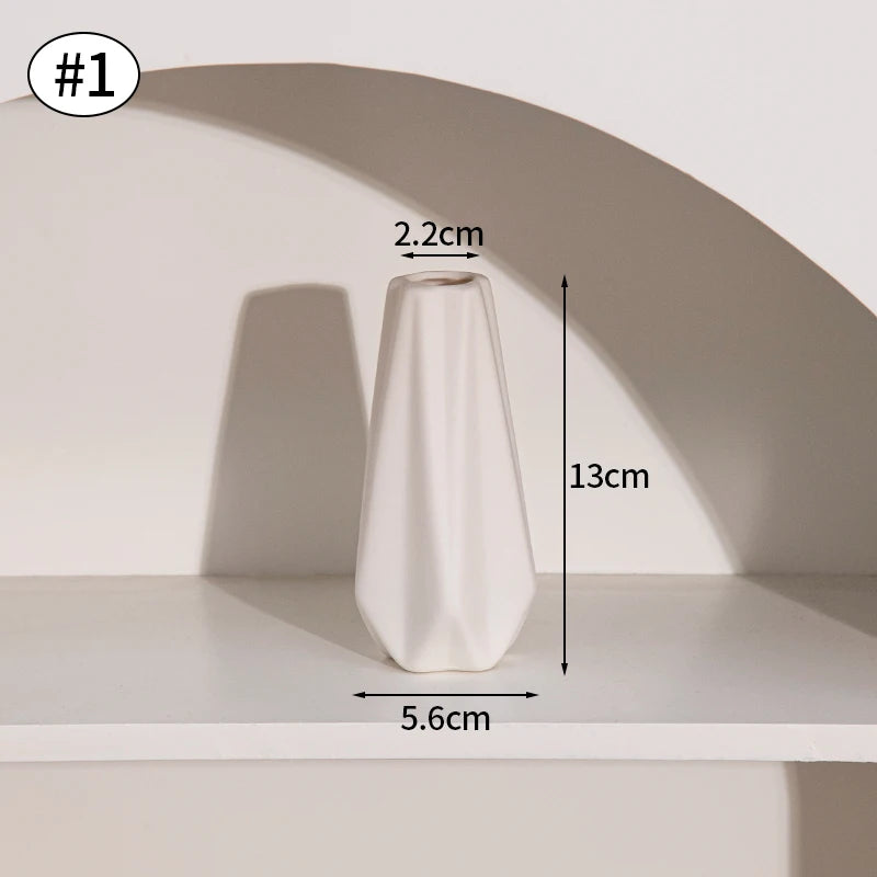 Handcrafted Ceramic Hydroponic Vase