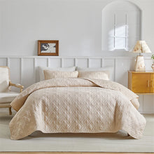 Soft Quilted Coverlet Set