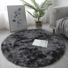Fluffy Round Kids Shaggy Rug
