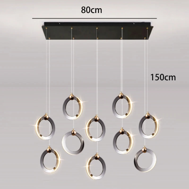 Nordic Crystal Indoor Chandelier