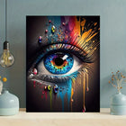 Eye Feature HD Canvas Print