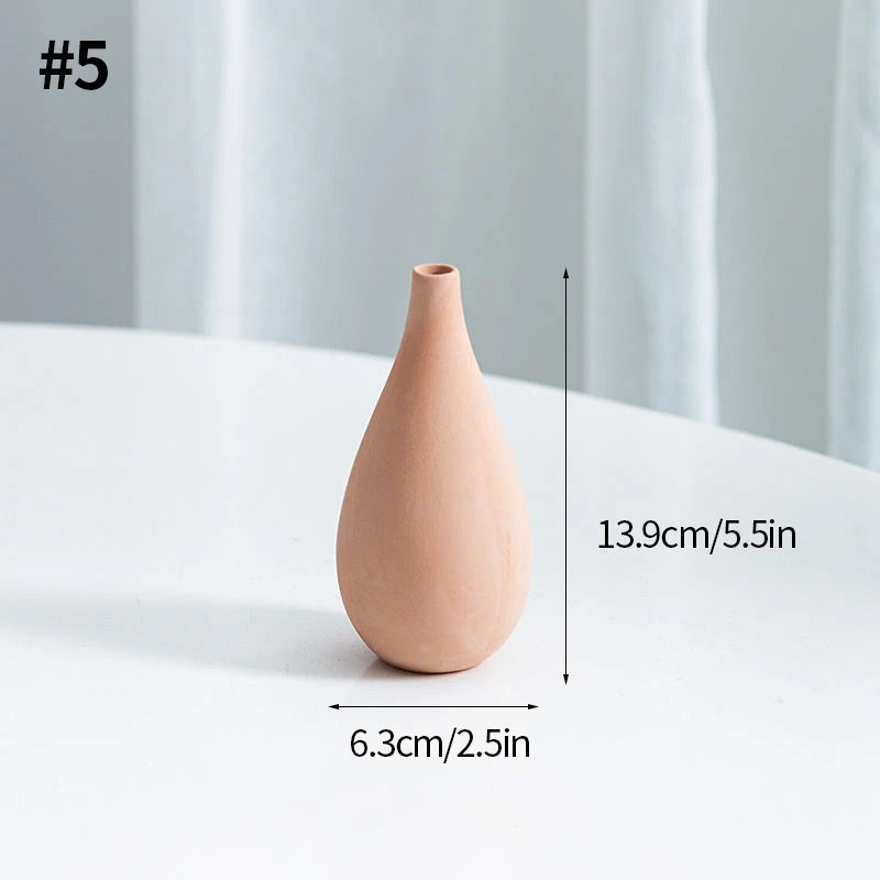 Handcrafted Ceramic Hydroponic Vase