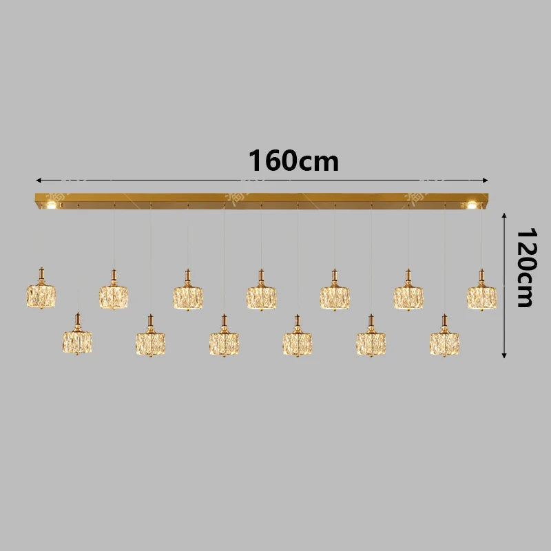 Modern LED Crystal Chandelier