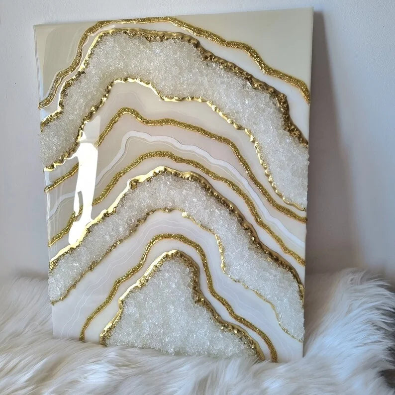 Crystal Resin Wall Art