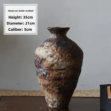 Wabi-Sabi Zen Ceramic Vase
