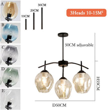 Nordic Glass Bubble Chandelier