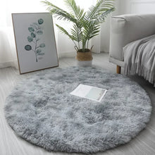 Fluffy Round Kids Shaggy Rug