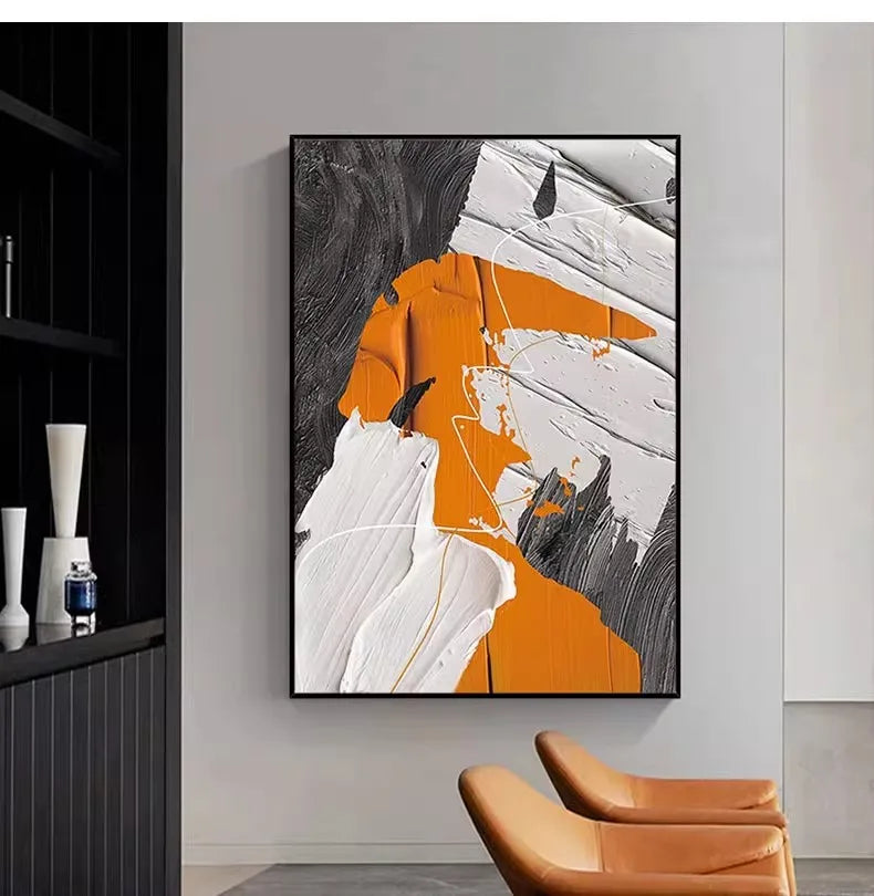 Handmade Textured Abstract Canvas