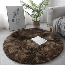 Fluffy Round Kids Shaggy Rug