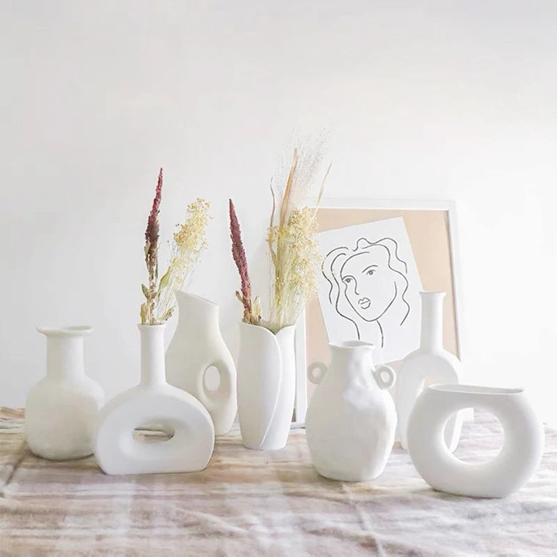 Handcrafted Ceramic Hydroponic Vase