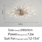 Firework LED Ceiling Chandelier