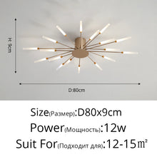Firework LED Ceiling Chandelier