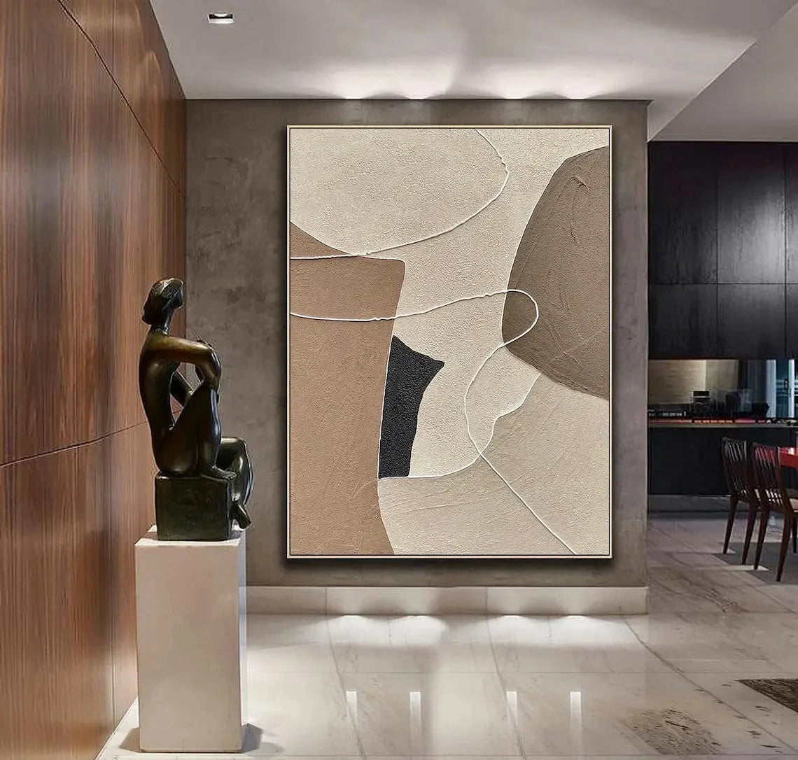 Handmade Textured Abstract Canvas