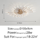 Firework LED Ceiling Chandelier