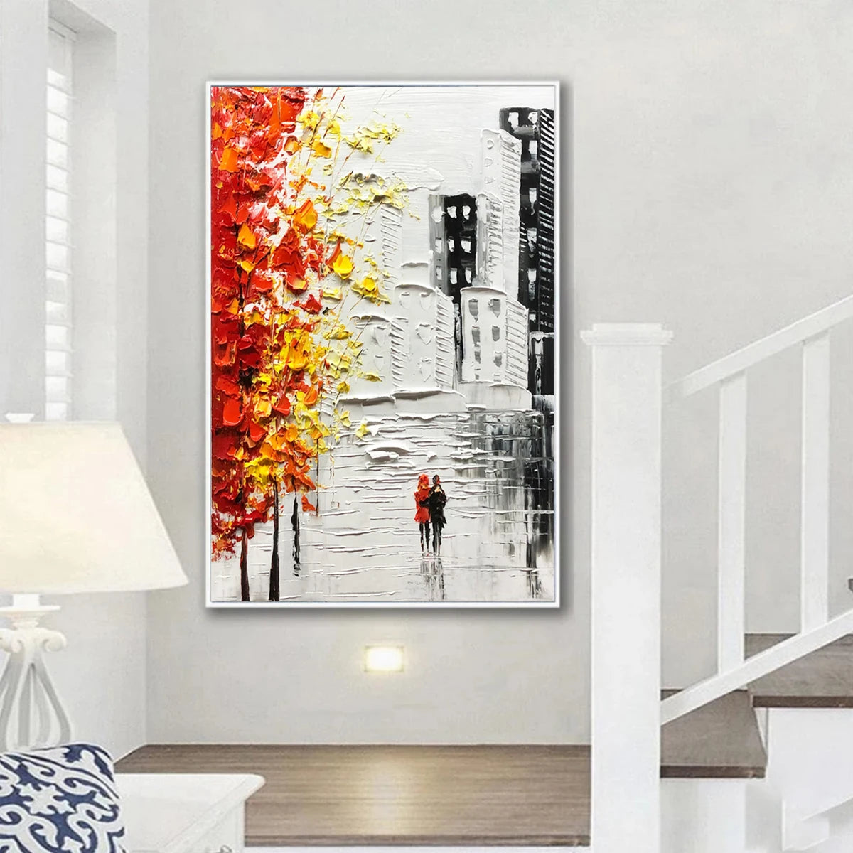 Handmade Textured Abstract Canvas