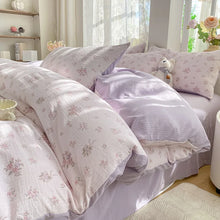 Floral Skin-Friendly Bedding Set
