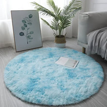 Fluffy Round Kids Shaggy Rug