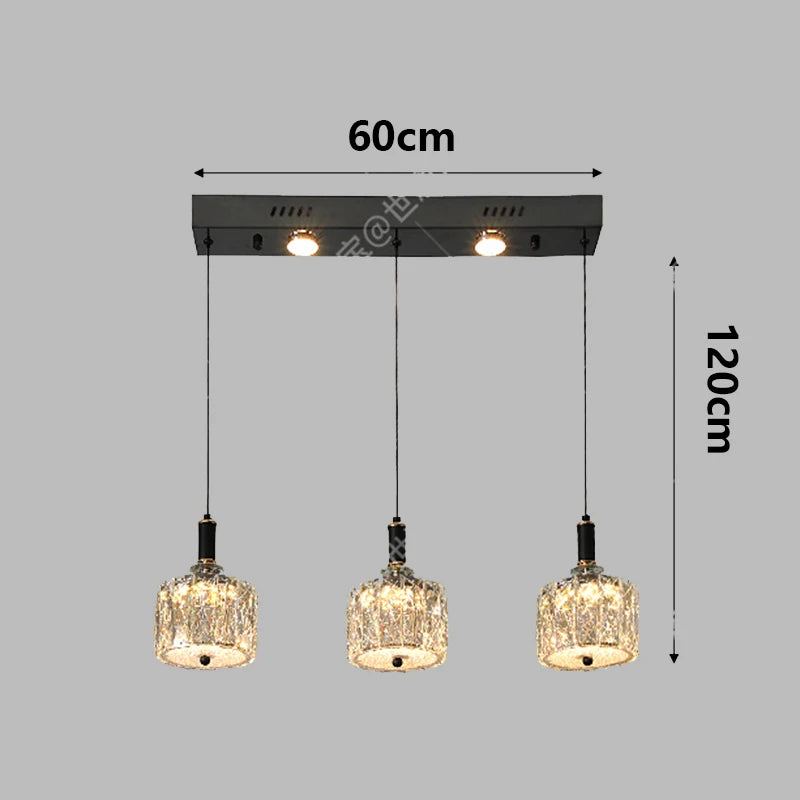 Modern LED Crystal Chandelier